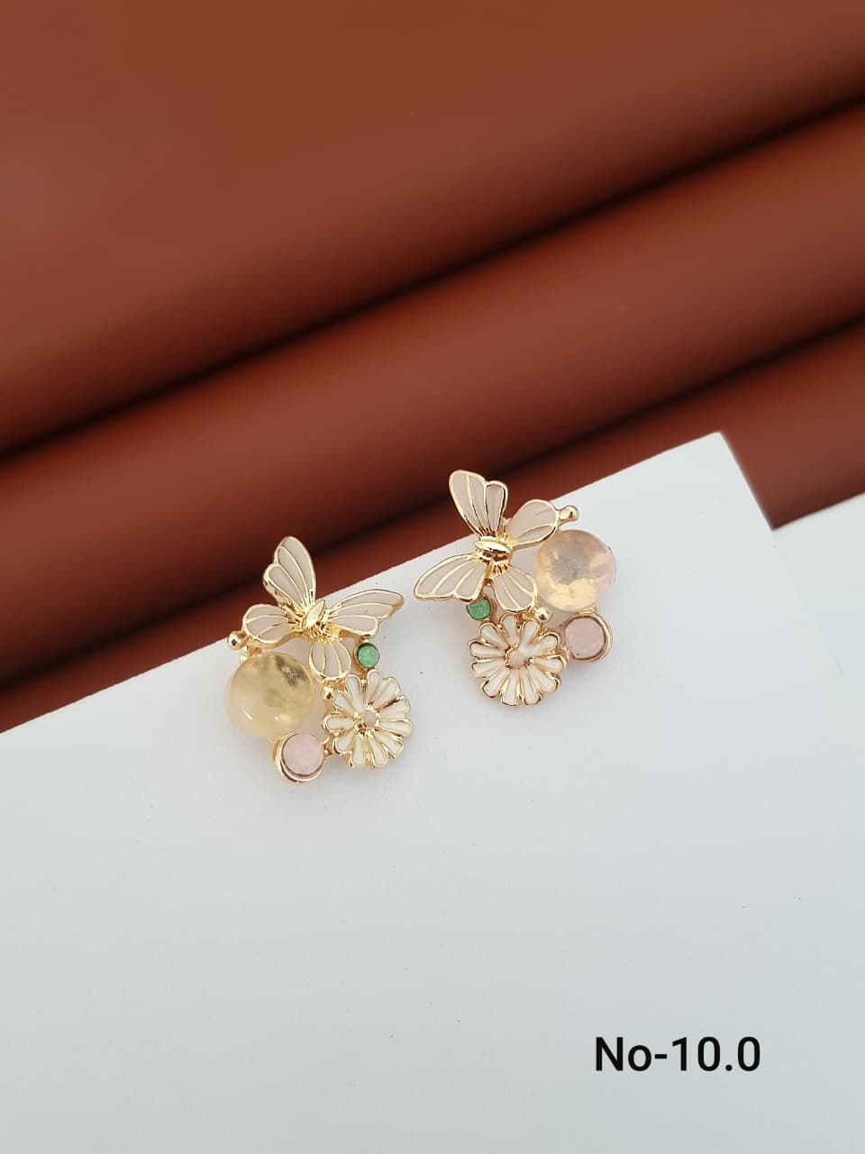 Butterfly Bloom Stud Earrings